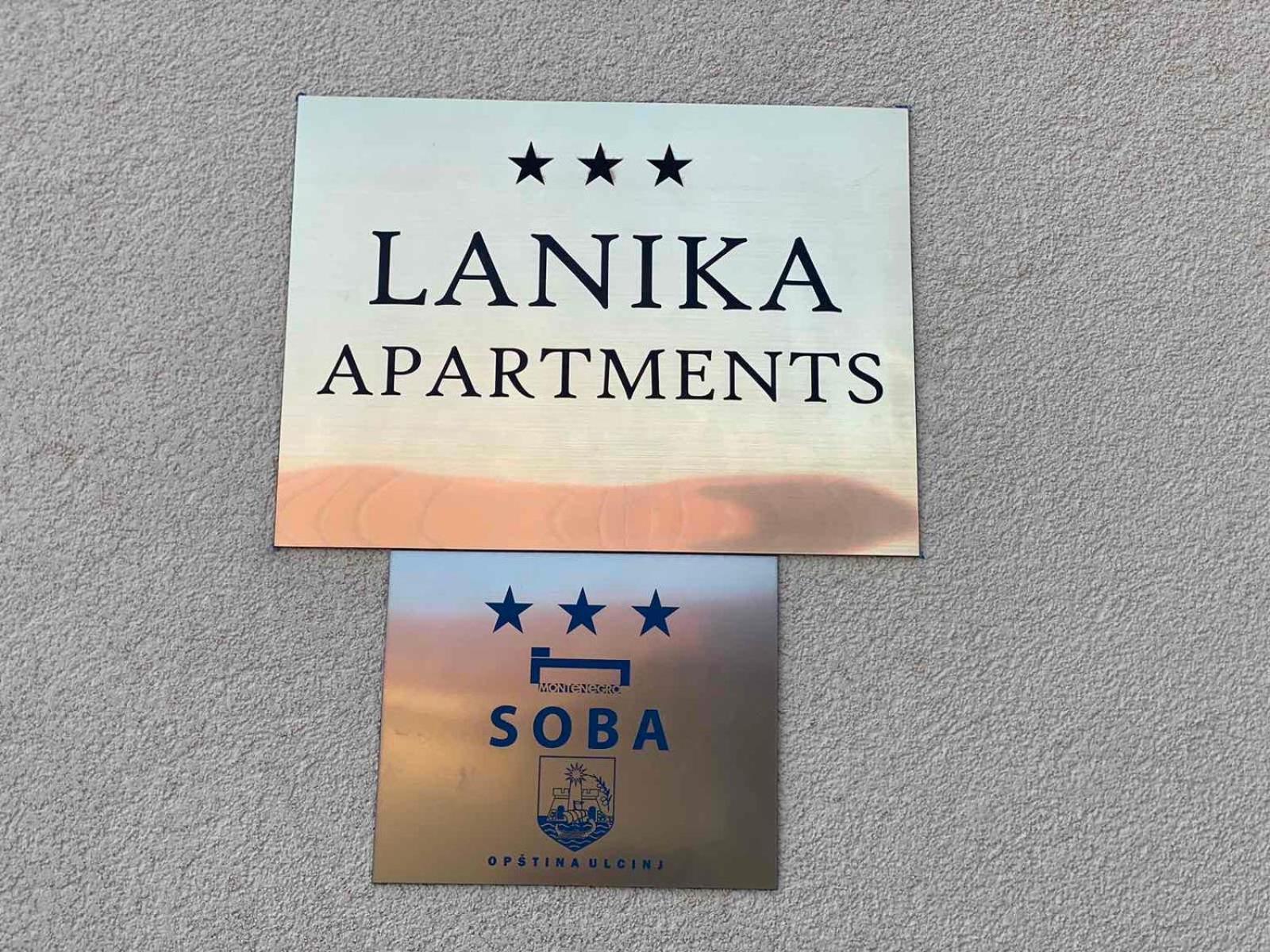Lanika Apartments Улцинь Экстерьер фото